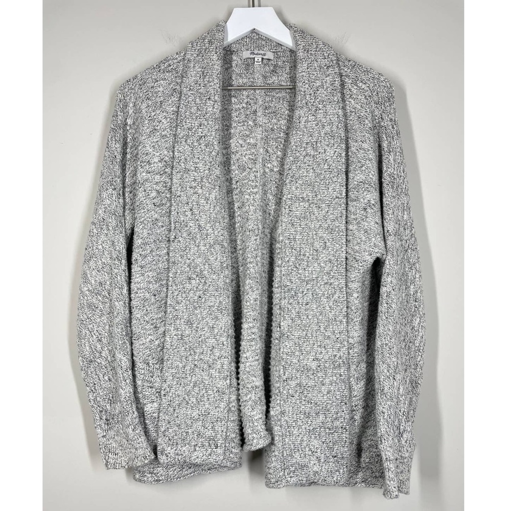 Madewell Cardigan style J2890 SU18 gray cozy sweater